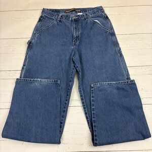 Levi's SilverTab Carpenter Jeans Mens 31x34 Blue Denim Relaxed Zip Fly
